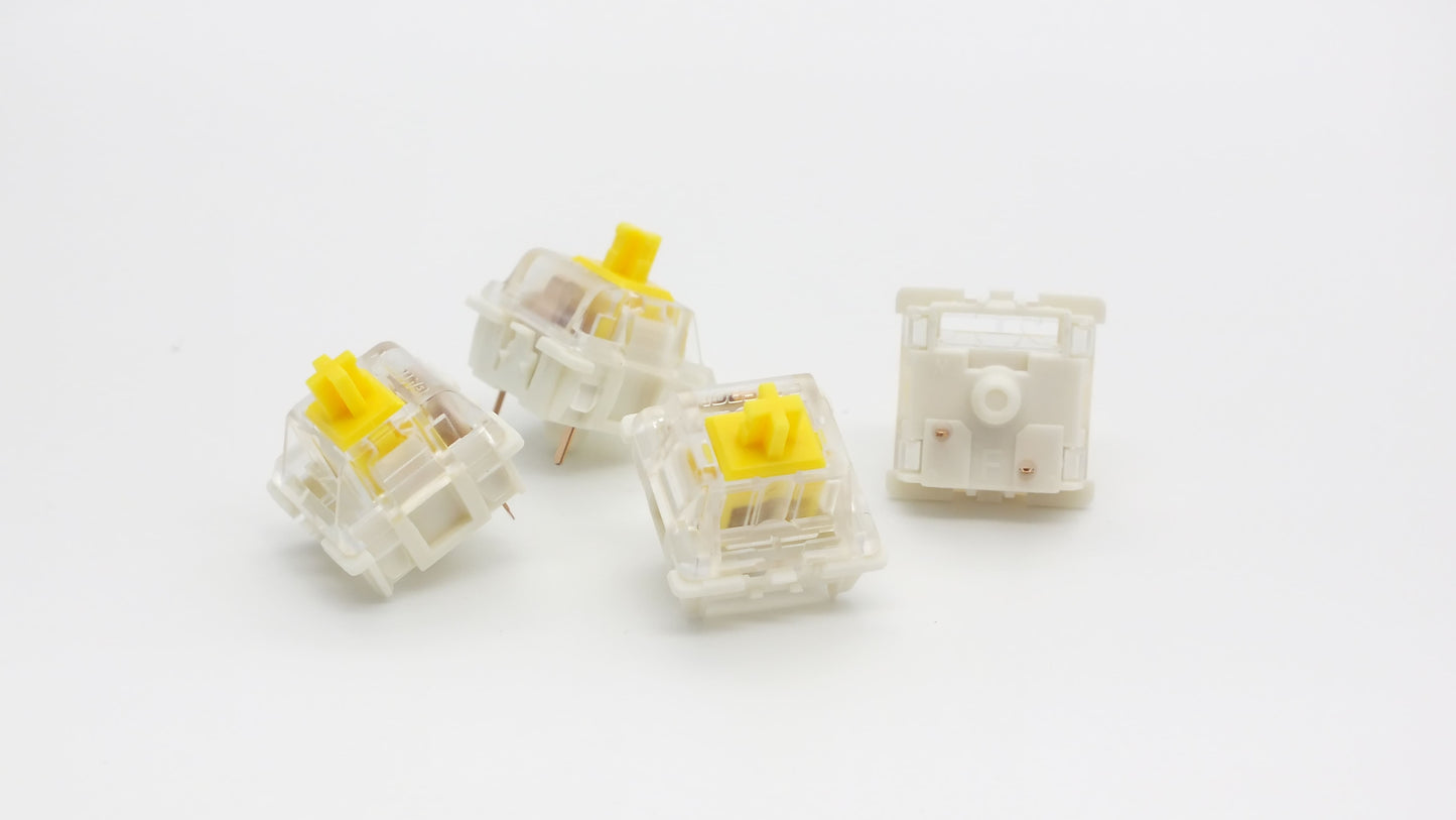 The Teleport Gateron G Pro Yellow Switches 35 Stück