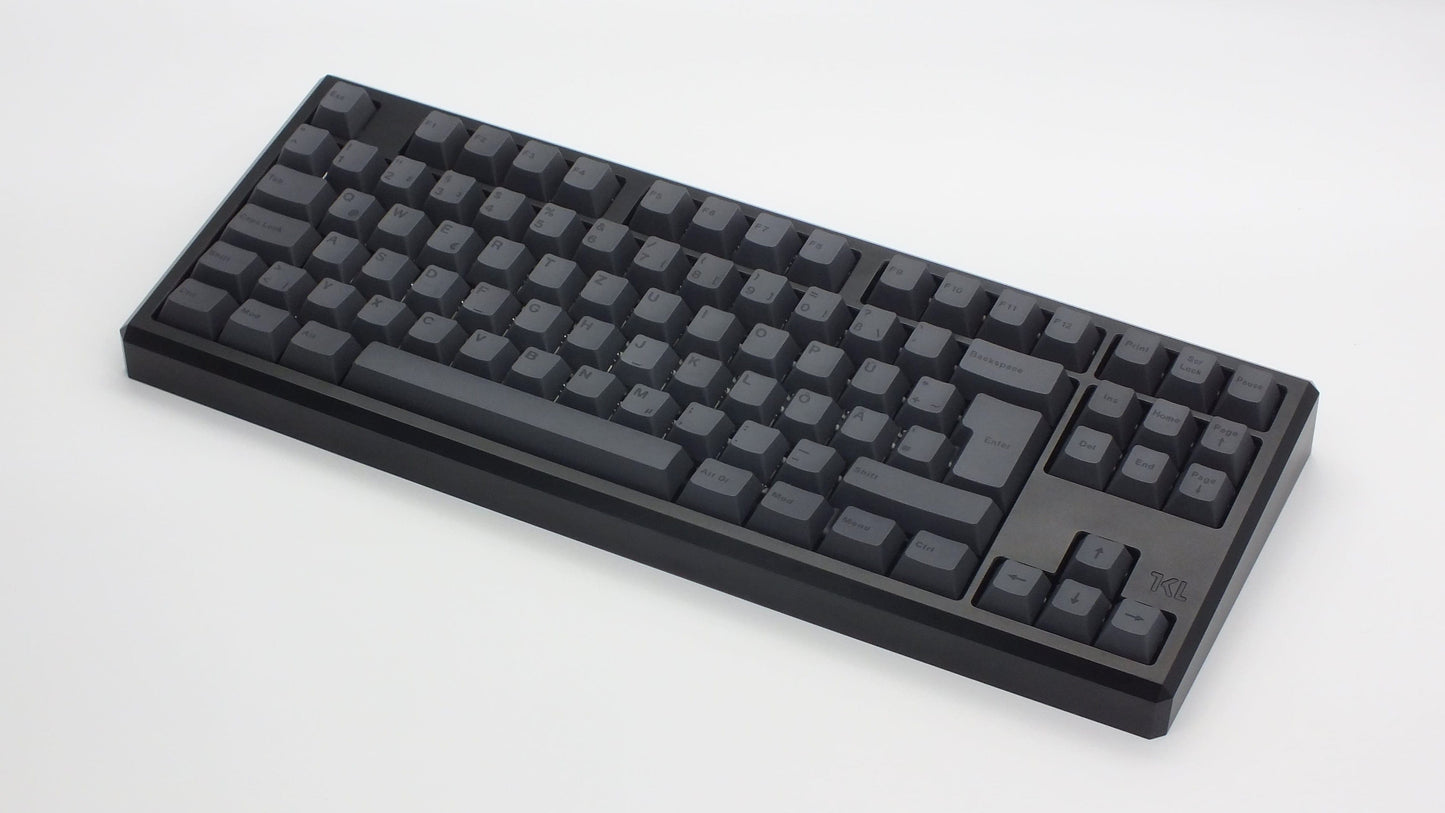 The Teleport Teleport Keycaps (ISO DE - ANSI DE) Basis Set Black