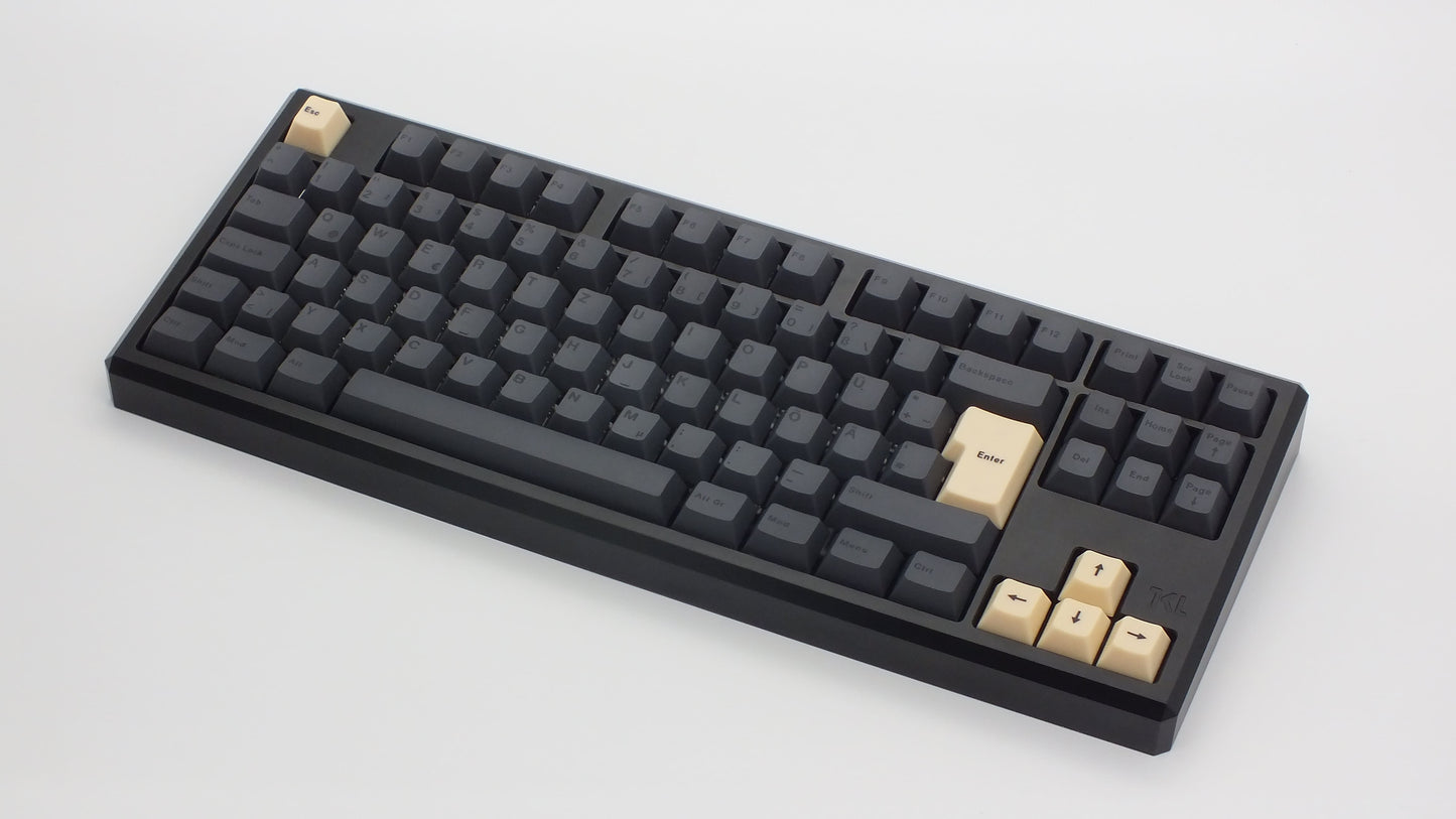 The Teleport Teleport Keycaps (ISO DE - ANSI DE) Basis Set Black