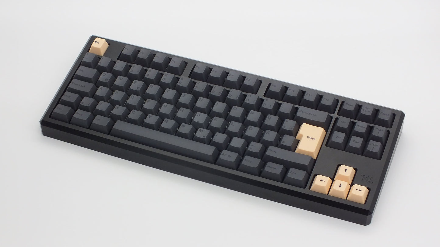 The Teleport Teleport Keycaps (ISO DE - ANSI DE) Basis Set Black