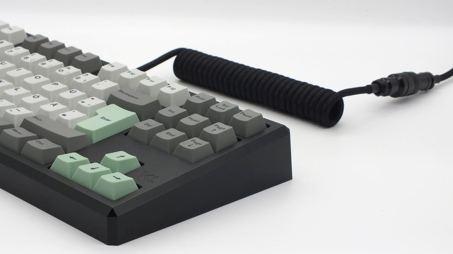 Teleport Keycaps Model R Pine Green ISO DE ANSI DE QWERTZ deutsches Layout