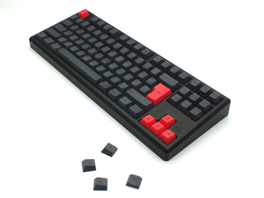 The Teleport Teleport Keycaps (ISO DE - ANSI DE) ANVIL Black Edition  [Limited]