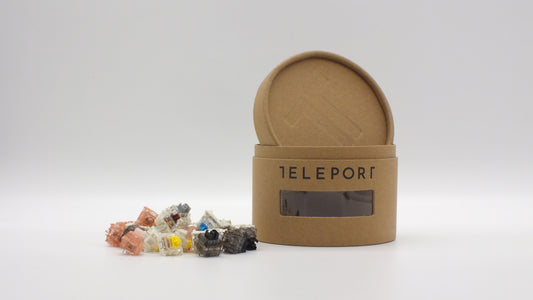 The Teleport 90 oder 110 Gateron Switches nach Wahl inkl. Teleport Switch Box