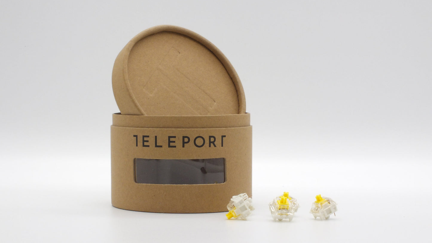 The Teleport 90 oder 110 Gateron Switches nach Wahl inkl. Teleport Switch Box