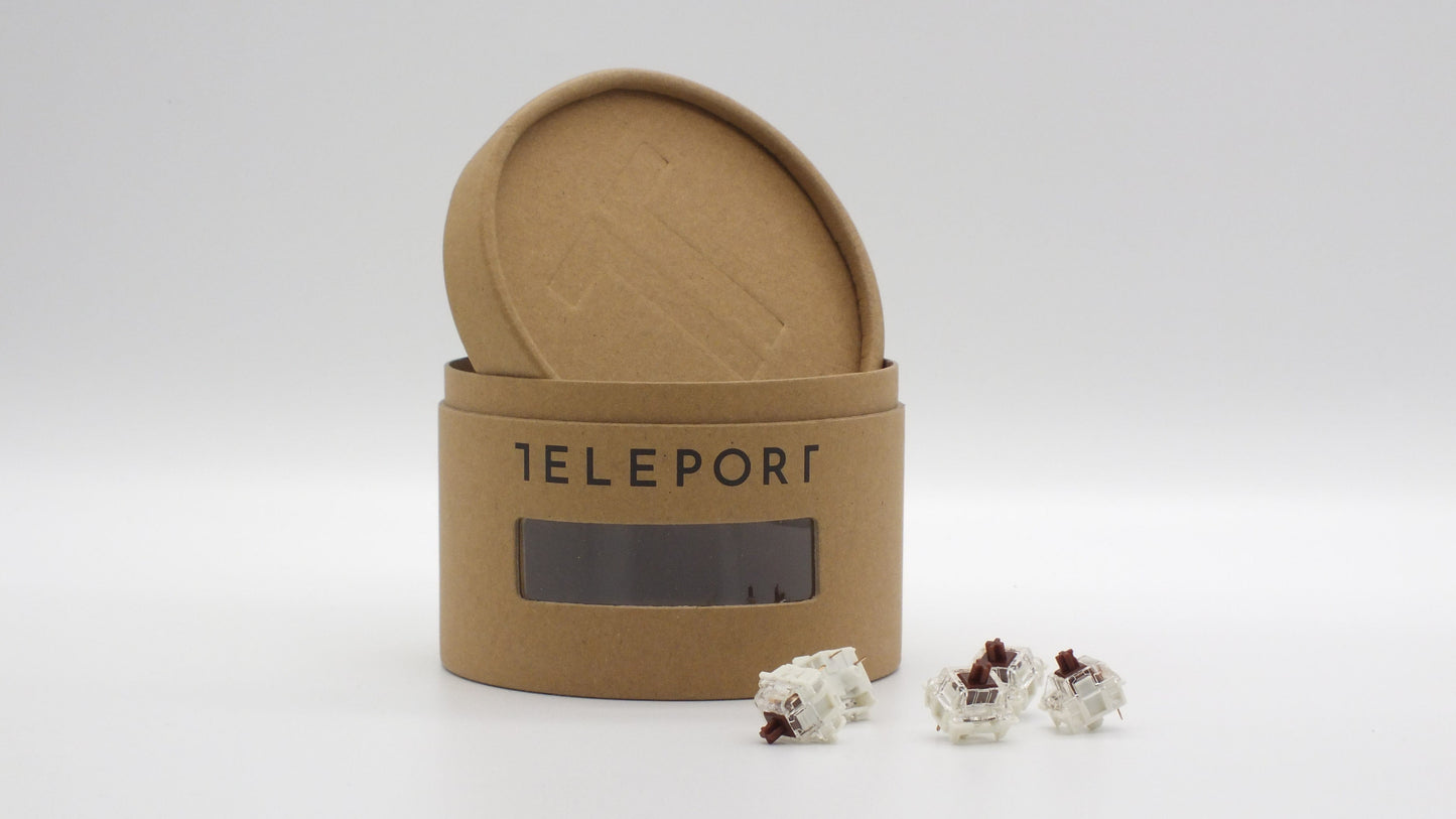 The Teleport 90 oder 110 Gateron Switches nach Wahl inkl. Teleport Switch Box