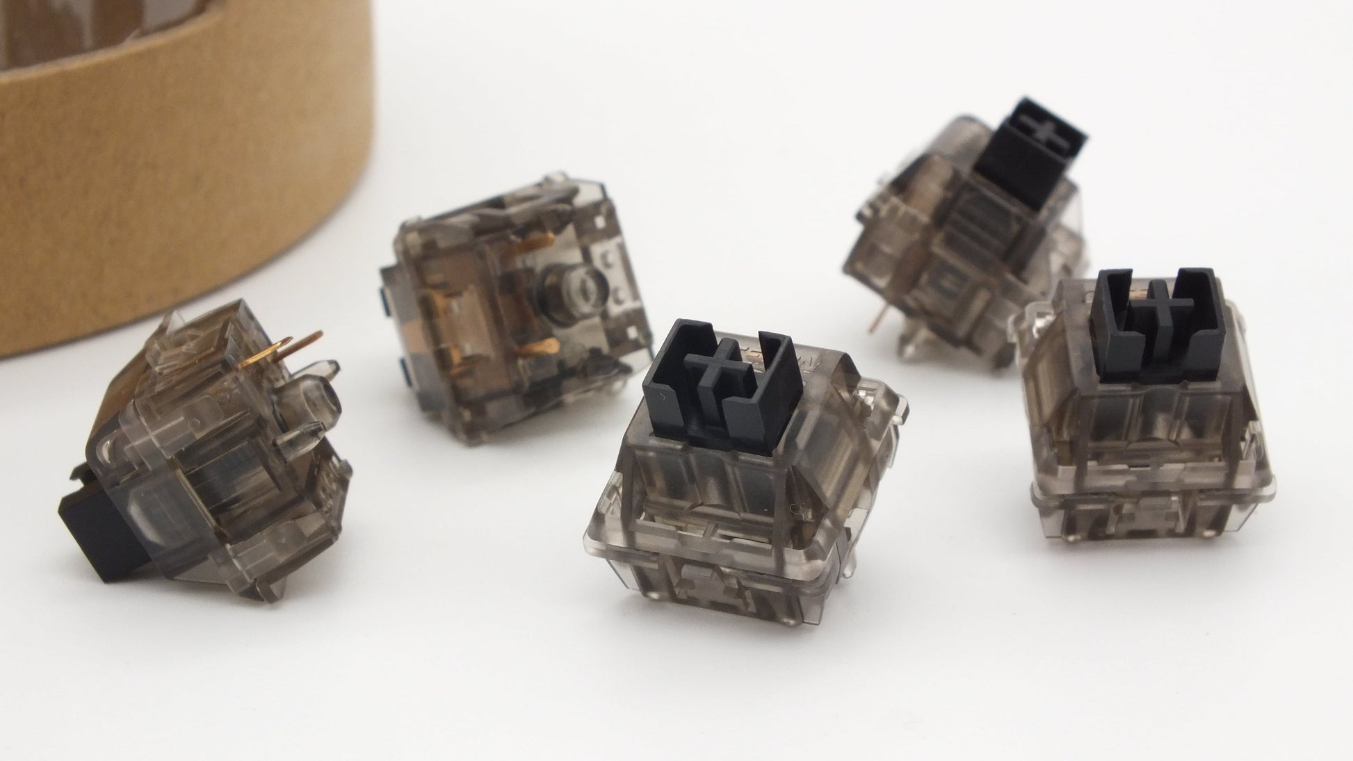 The Teleport 90 oder 110 Gateron Switches nach Wahl inkl. Teleport Switch Box Box Ink Black V2 / 110 Stück