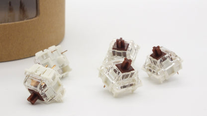 The Teleport 90 oder 110 Gateron Switches nach Wahl inkl. Teleport Switch Box G Pro 2.0 Brown / 110 Stück