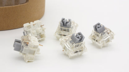 The Teleport 90 oder 110 Gateron Switches nach Wahl inkl. Teleport Switch Box G Pro 2.0 Silver / 110 Stück
