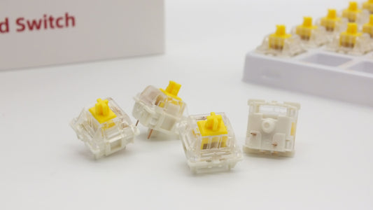 The Teleport Gateron G Pro Yellow Switches 35 Stück