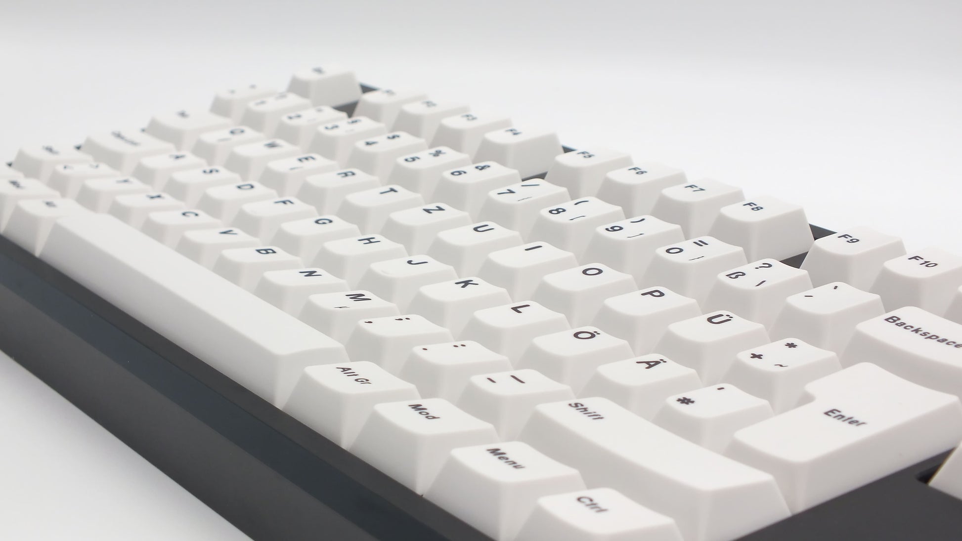 The Teleport Teleport Keycaps (ISO DE - ANSI DE) Basis Set White