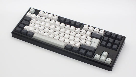 The Teleport Teleport Keycaps (ISO DE - ANSI DE) Full Set Black Piebald